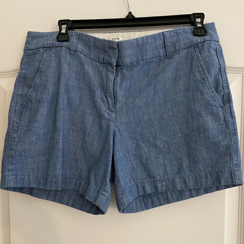 Blue Chambray Short